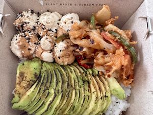 Poke Lennon (takeaway )  at Let it V - plant based in Buenos Aires