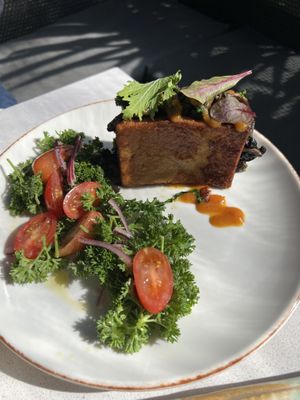 Faina crocante  at Let it V - plant based in Buenos Aires