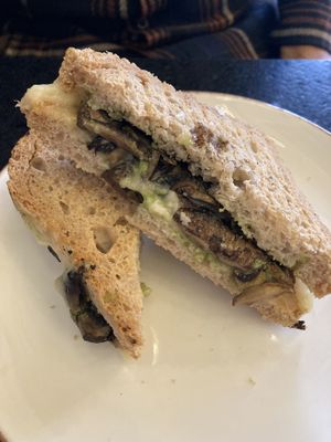 Portobello sandwich  at Let it V - plant based in Buenos Aires