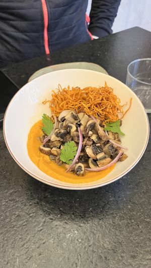 Ceviche  at Let it V - plant based in Buenos Aires