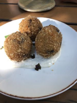 Arancini (again)   at Let it V - plant based in Buenos Aires