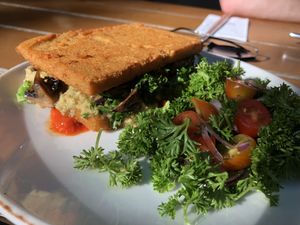 Faina   at Let it V - plant based in Buenos Aires