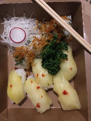 I tried the “yellow submarine”and “spicy and fresh”  at Let it V - plant based in Buenos Aires
