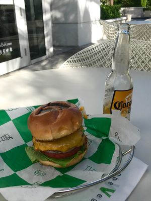 American Burger at SoBe Vegan in Fort Lauderdale