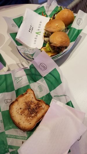 Sliders at SoBe Vegan in Fort Lauderdale