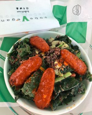 Buffalo Power Bowl at SoBe Vegan in Fort Lauderdale