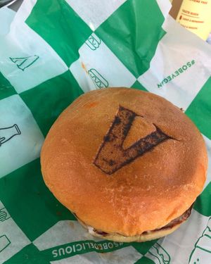 Vegan chikn sandwich with ranch at SoBe Vegan in Fort Lauderdale