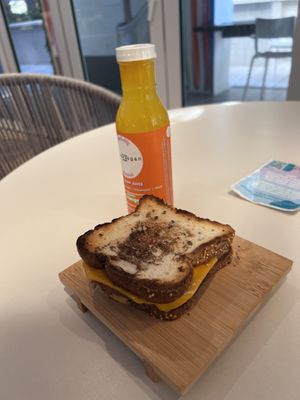 Egg sandwich   at SoBe Vegan in Fort Lauderdale
