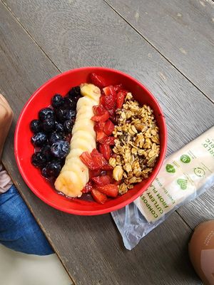 Acai bowl at SoBe Vegan in Fort Lauderdale