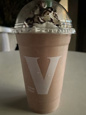 Delicious chocolate shake #Veganuary at SoBe Vegan in Fort Lauderdale