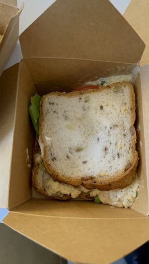 Chickpea tuna sandwich   at SoBe Vegan in Fort Lauderdale