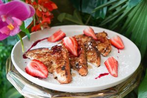 NEW French Toast at SoBe Vegan in Fort Lauderdale