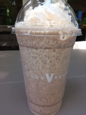Oreo cookie shake at SoBe Vegan in Fort Lauderdale