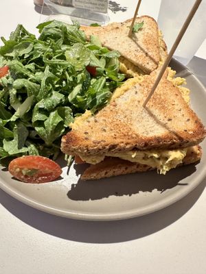 Chickpea Tuna Sandwich  #Veganuary at SoBe Vegan in Fort Lauderdale
