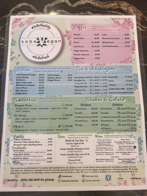   at SoBe Vegan in Fort Lauderdale
