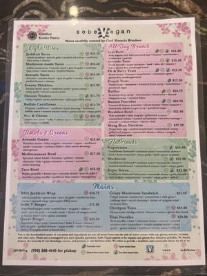   at SoBe Vegan in Fort Lauderdale