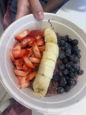 Acai bowl  at SoBe Vegan in Fort Lauderdale