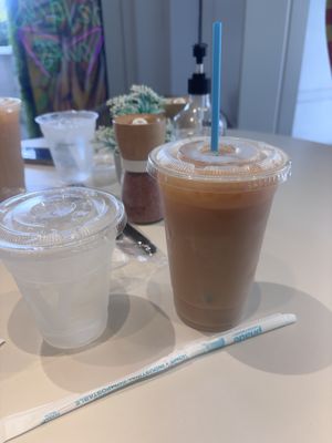 Chai latte  at SoBe Vegan in Fort Lauderdale