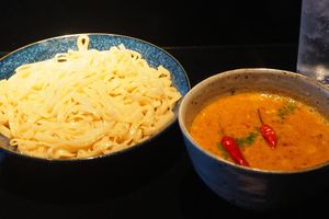 spicy tsuke-men at Vegan Ramen UZU Kyoto in Kyoto