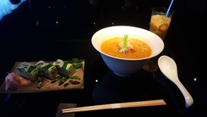 Feast your eyes on this! at Vegan Ramen UZU Kyoto in Kyoto