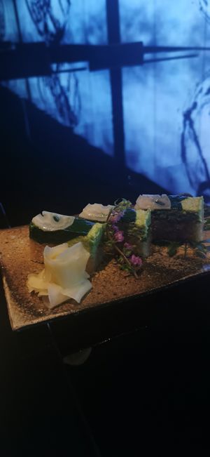 Sushi at Vegan Ramen UZU Kyoto in Kyoto