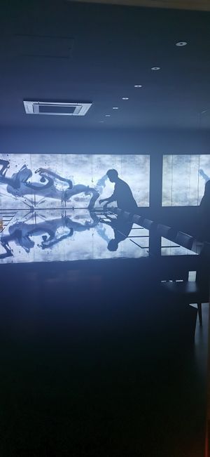 Interior at Vegan Ramen UZU Kyoto in Kyoto