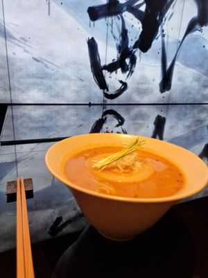 Vegan Spicy Miso Ramen at Vegan Ramen UZU Kyoto in Kyoto
