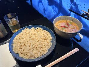 Tsukemen ramen  at Vegan Ramen UZU Kyoto in Kyoto