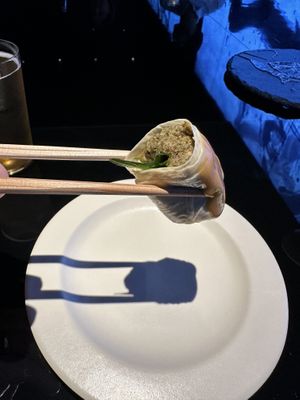 Gomi no Yuba roll  at Vegan Ramen UZU Kyoto in Kyoto