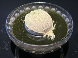 Vegan ice cream 🤤  at Vegan Ramen UZU Kyoto in Kyoto