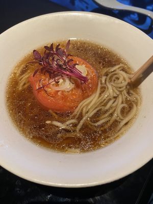 Soy sauce ramen  #Veganuary at Vegan Ramen UZU Kyoto in Kyoto
