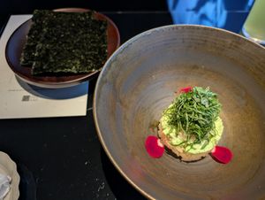 Sushi at Vegan Ramen UZU Kyoto in Kyoto