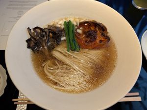 Ramen at Vegan Ramen UZU Kyoto in Kyoto