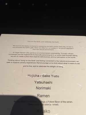   at Vegan Ramen UZU Kyoto in Kyoto