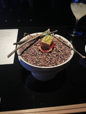 Appetizer yatsuhashi  at Vegan Ramen UZU Kyoto in Kyoto