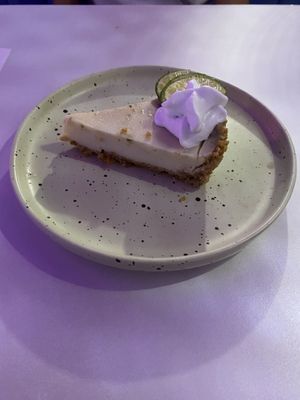 Key lime pie  at Bangkok City Diner in Bangkok