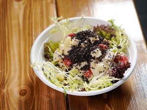 Quinoa Tempeh Salad at Tempeh Foods 天之樂素食 in Hong Kong Island