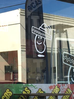 Jumping Bean! at El Jumping Bean Taqueria in Brawley