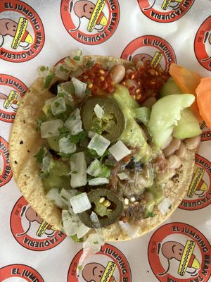   at El Jumping Bean Taqueria in Brawley