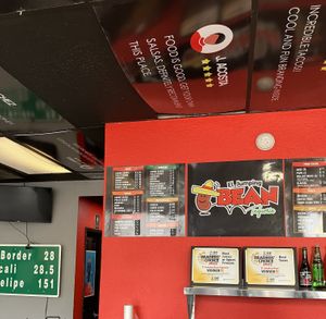   at El Jumping Bean Taqueria in Brawley