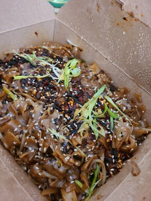 The beef noodles were phenomenal!!! Great flavor and texture at Plow Bao - Food Truck in Austin