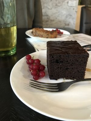 Brown ie! at Yemaya's Vegan Corner in Amsterdam