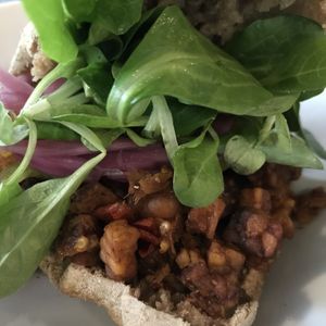 Tempeh pita💕 at Yemaya's Vegan Corner in Amsterdam