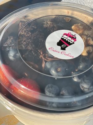 Chocolate Bowl at Yemaya's Vegan Corner in Amsterdam