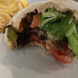 Shoarma 💜  at Yemaya's Vegan Corner in Amsterdam