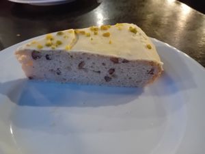 Banana bread (dessert) at Yemaya's Vegan Corner in Amsterdam