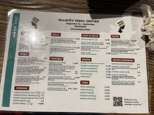   at Yemaya's Vegan Corner in Amsterdam