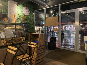 Inside  at Yemaya's Vegan Corner in Amsterdam