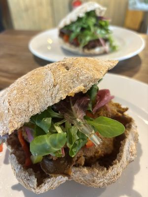   at Yemaya's Vegan Corner in Amsterdam