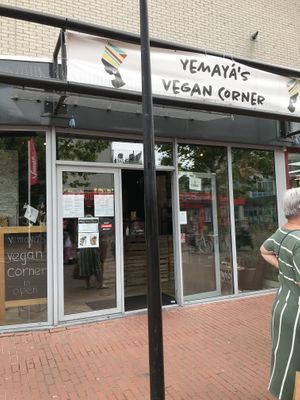 Right across from Vomar store at Yemaya's Vegan Corner in Amsterdam